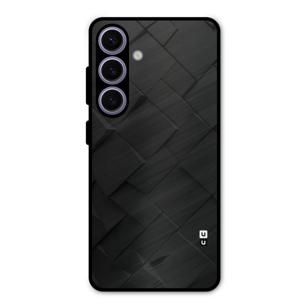 Black Elegant Design Metal Back Case for Galaxy S24