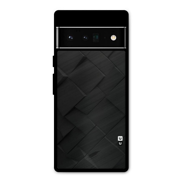 Black Elegant Design Metal Back Case for Google Pixel 6 Pro
