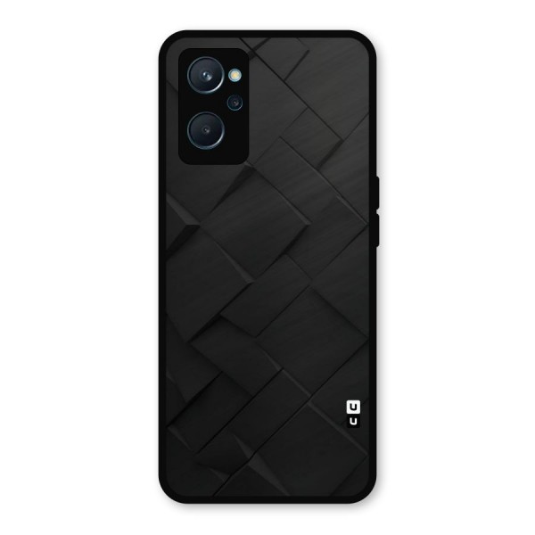 Black Elegant Design Metal Back Case for Realme 9i