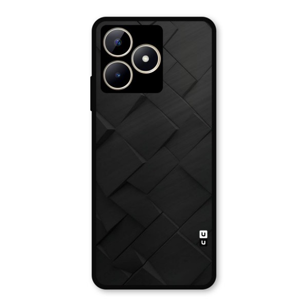 Black Elegant Design Metal Back Case for Realme C53
