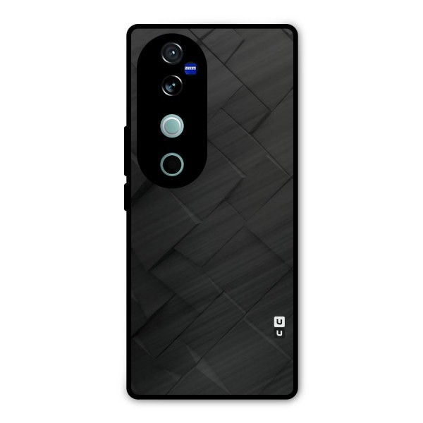 Black Elegant Design Metal Back Case for Vivo V40