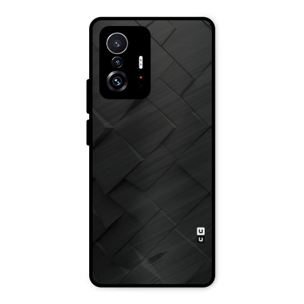 Black Elegant Design Metal Back Case for Xiaomi 11T Pro