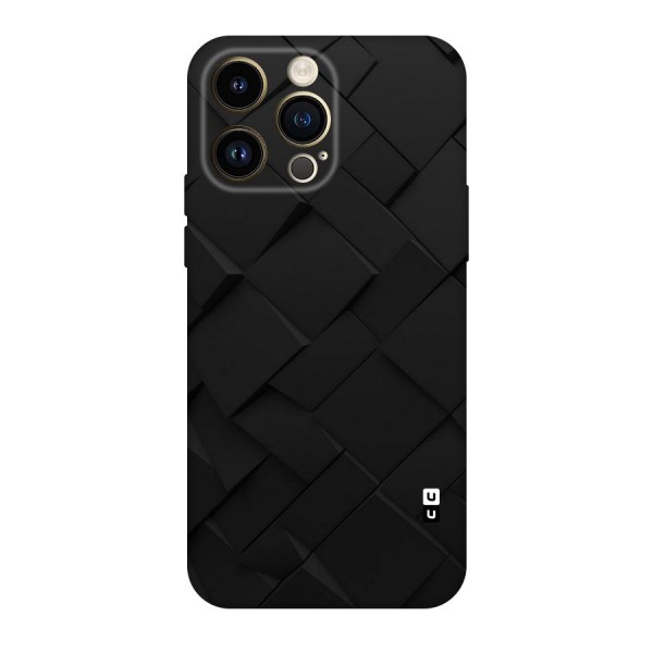 Black Elegant Design Original Polycarbonate Back Case for iPhone 14 Pro Max