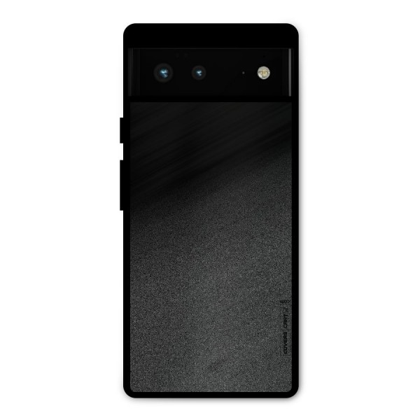 Black Grey Noise Fusion Metal Back Case for Google Pixel 6