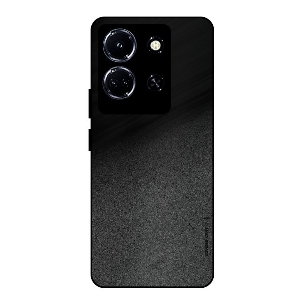 Black Grey Noise Fusion Metal Back Case for Infinix Note 30 5G