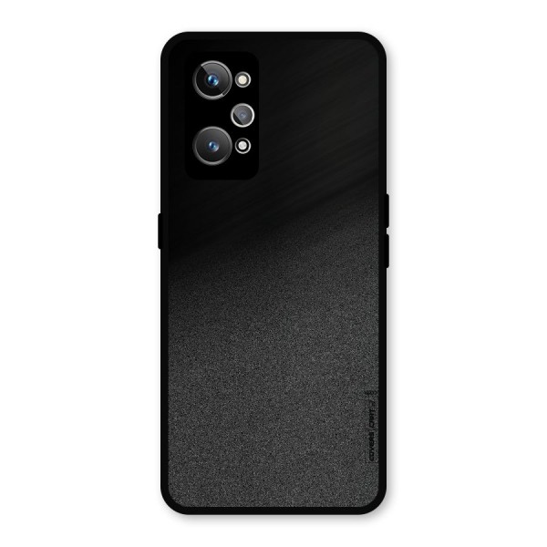 Black Grey Noise Fusion Metal Back Case for Realme GT Neo2