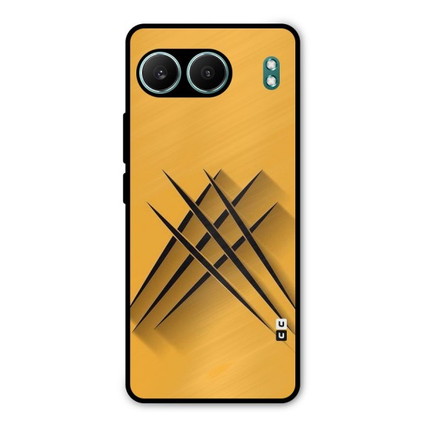 Black Paws Metal Back Case for OnePlus Nord 4