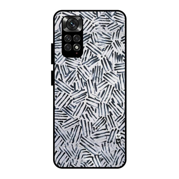 Black Tiny Uneven Metal Back Case for Redmi Note 11 Pro
