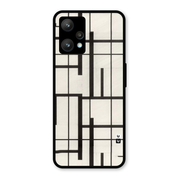Black Unsymmetry Metal Back Case for Realme 9 Pro Plus 5G