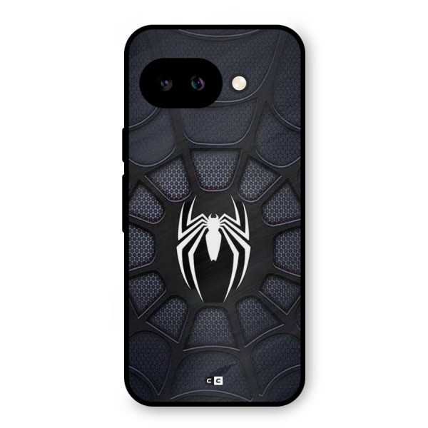 Black Web Metal Back Case for Google Pixel 9a