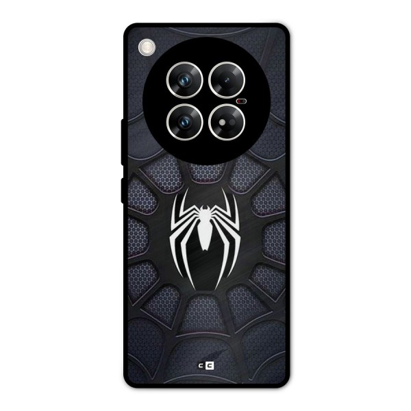 Black Web Metal Back Case for Infinix Zero 40 5G