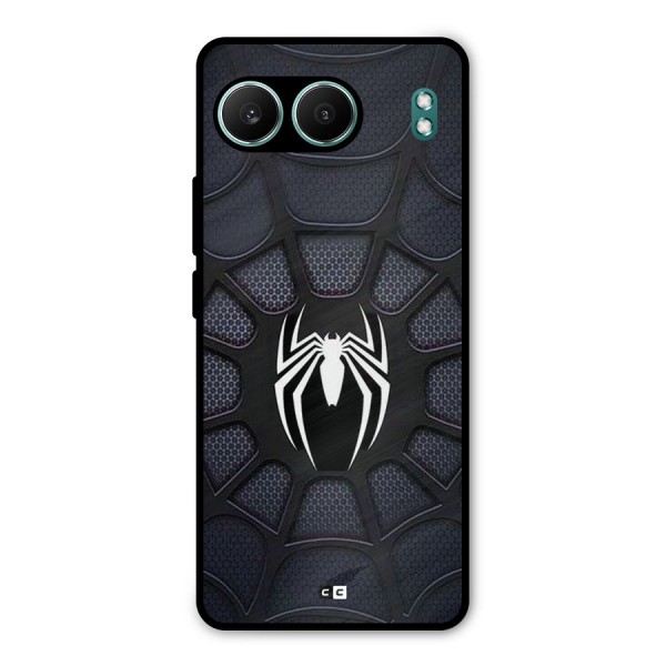 Black Web Metal Back Case for OnePlus Nord 4