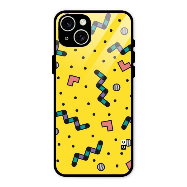 Block Shades Glass Back Case for iPhone 15 Plus