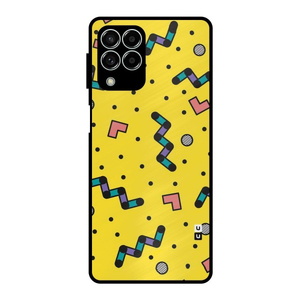 Block Shades Metal Back Case for Galaxy M33