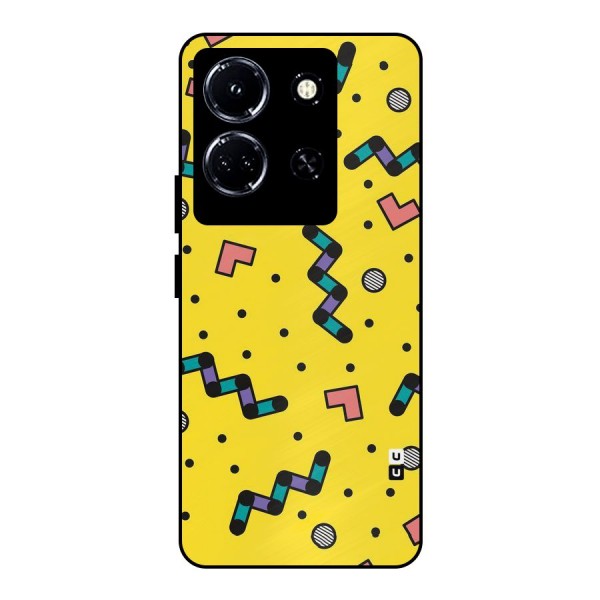 Block Shades Metal Back Case for Infinix Note 30 5G