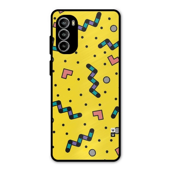 Block Shades Metal Back Case for Moto G52