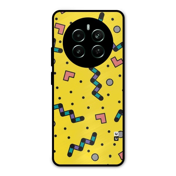 Block Shades Metal Back Case for Realme 12 Pro Plus