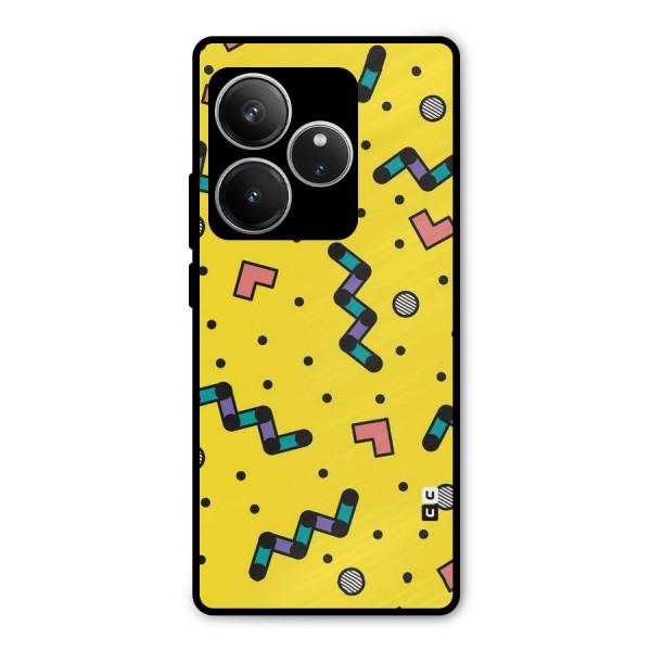 Block Shades Metal Back Case for Realme GT 6