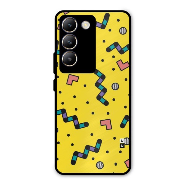 Block Shades Metal Back Case for Vivo Y200e
