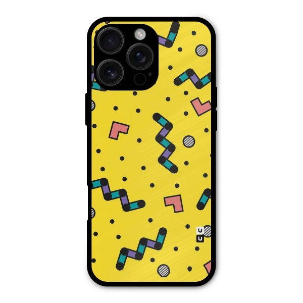 Block Shades Metal Back Case for iPhone 16 Pro Max