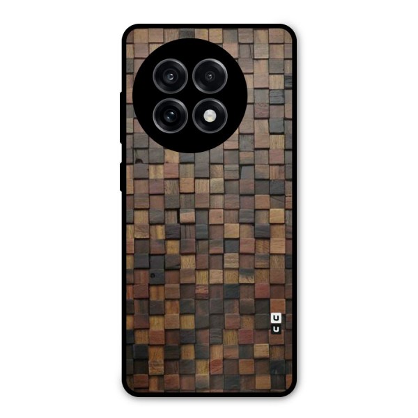 Blocks Of Wood Metal Back Case for OnePlus 13R