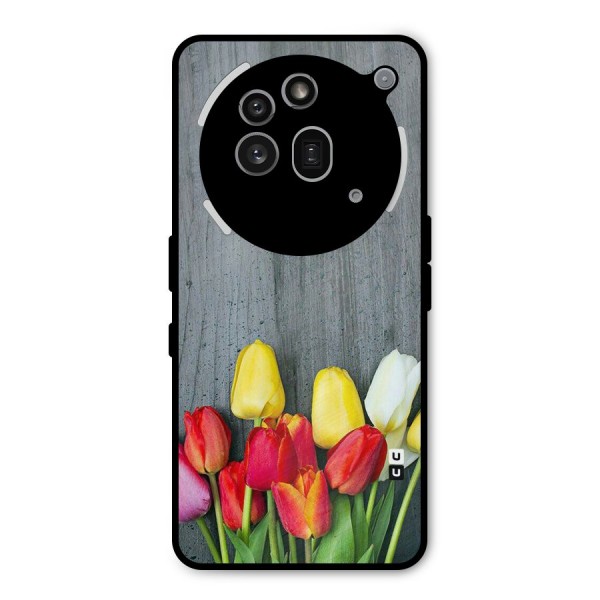 Bloom Grey Metal Back Case for Nothing Phone 3a Pro