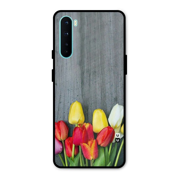 Bloom Grey Metal Back Case for OnePlus Nord