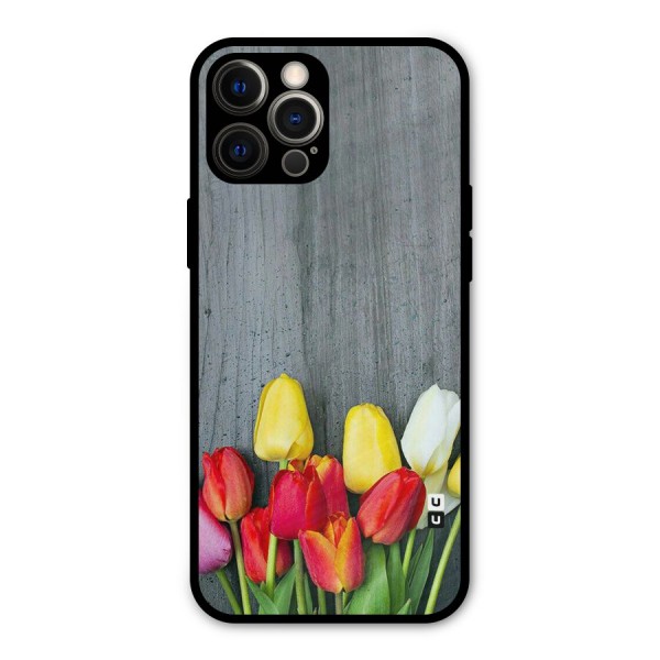Bloom Grey Metal Back Case for iPhone 12 Pro Max