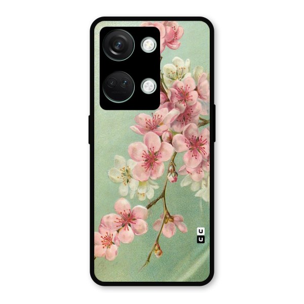 Blossom Cherry Design Metal Back Case for OnePlus Nord 3