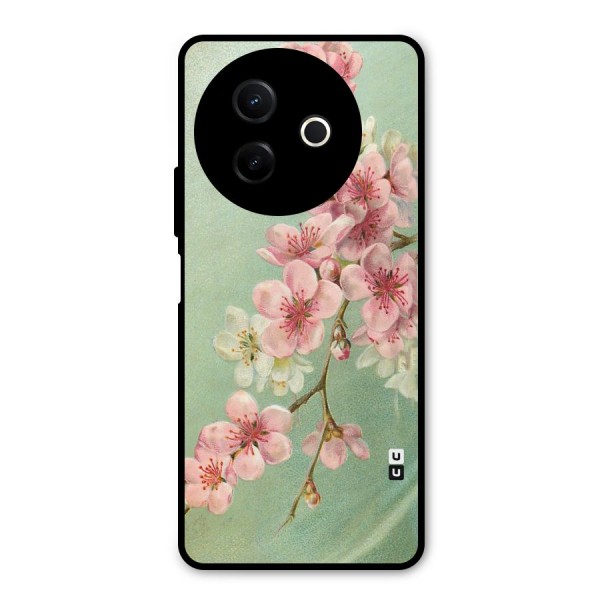 Blossom Cherry Design Metal Back Case for Vivo Y39