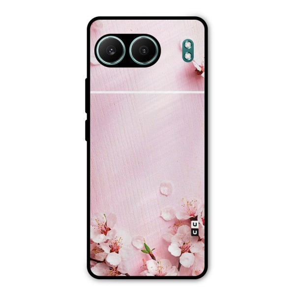 Blossom Frame Pink Metal Back Case for OnePlus Nord 4