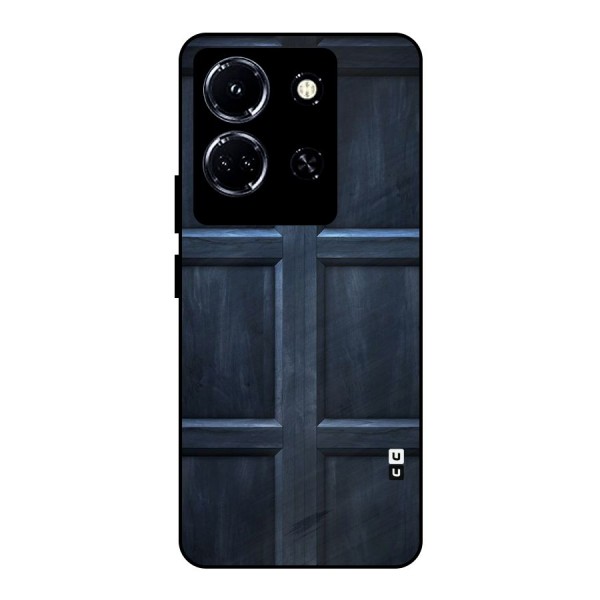 Blue Door Design Metal Back Case for Infinix Note 30 5G