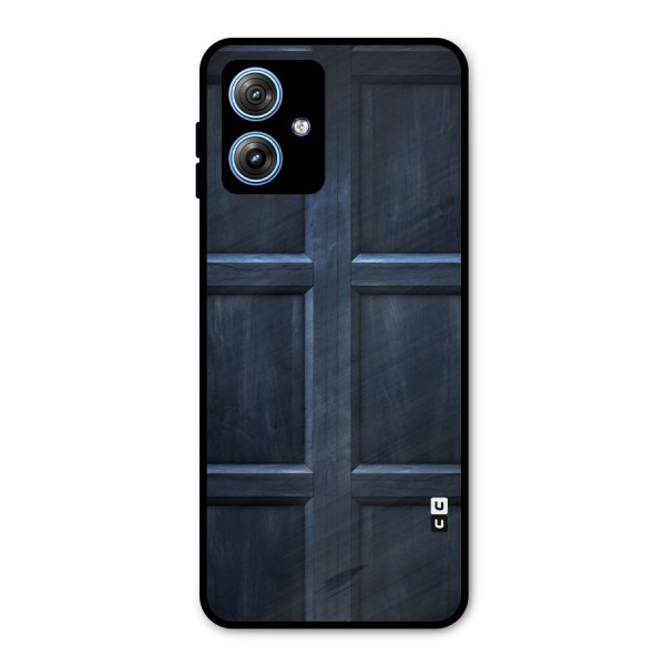 Blue Door Design Metal Back Case for Moto G54