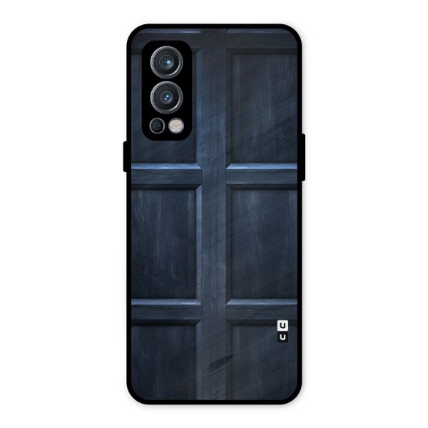 Blue Door Design Metal Back Case for OnePlus Nord 2 5G