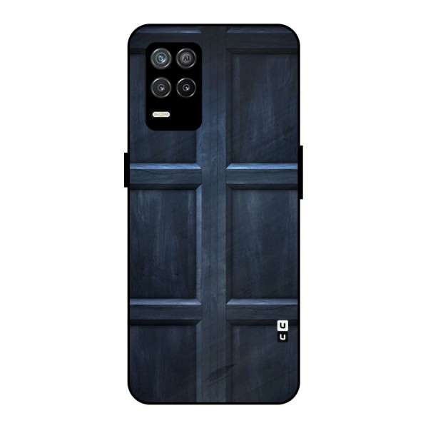 Blue Door Design Metal Back Case for Realme 9 5G