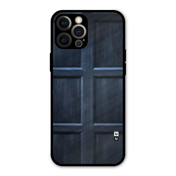 Blue Door Design Metal Back Case for iPhone 12 Pro Max