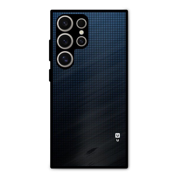 Blue Dots Shades Metal Back Case for Galaxy S24 Ultra