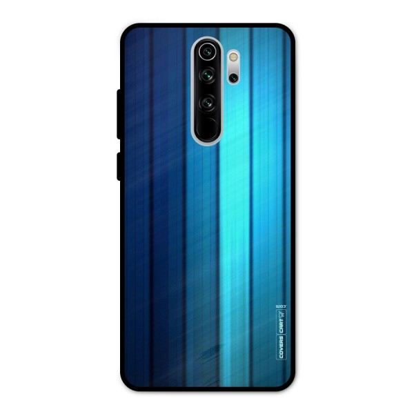 Blue Hues Metal Back Case for Redmi Note 8 Pro