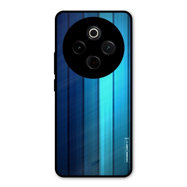 Blue Hues Metal Back Case for Vivo T4