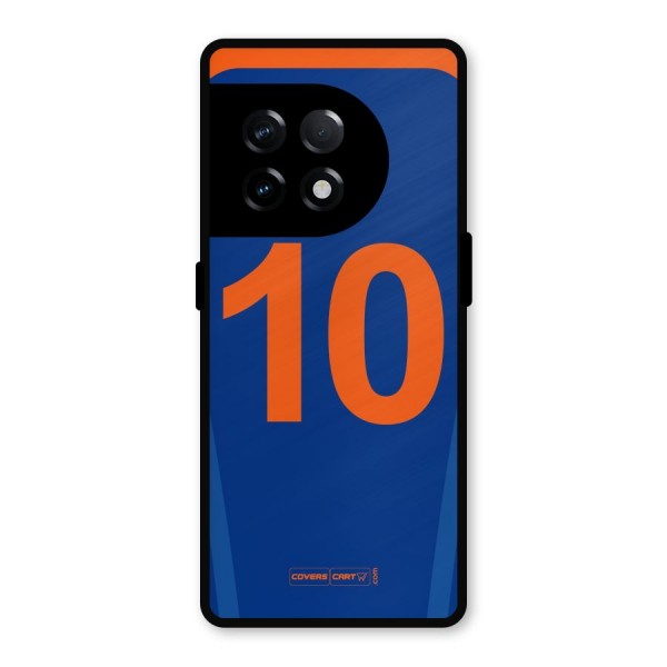 Blue Jersey Metal Back Case for OnePlus 11R
