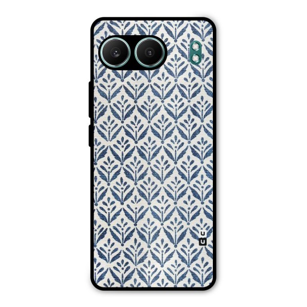 Blue Leaf Metal Back Case for OnePlus Nord 4