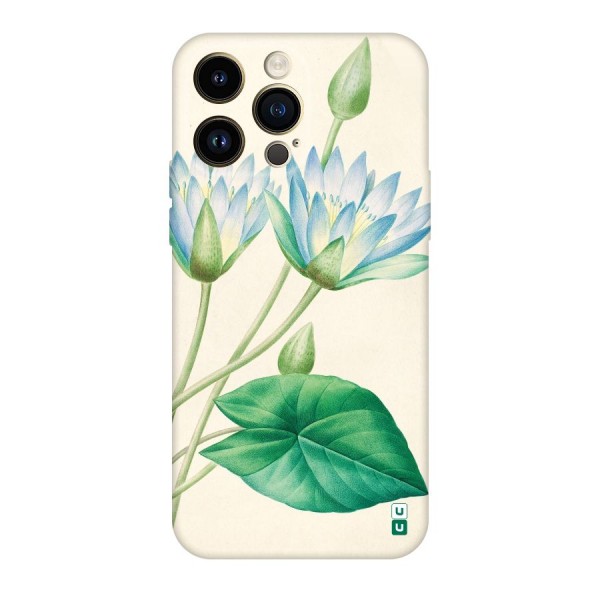 Blue Lotus Original Polycarbonate Back Case for iPhone 14 Pro Max