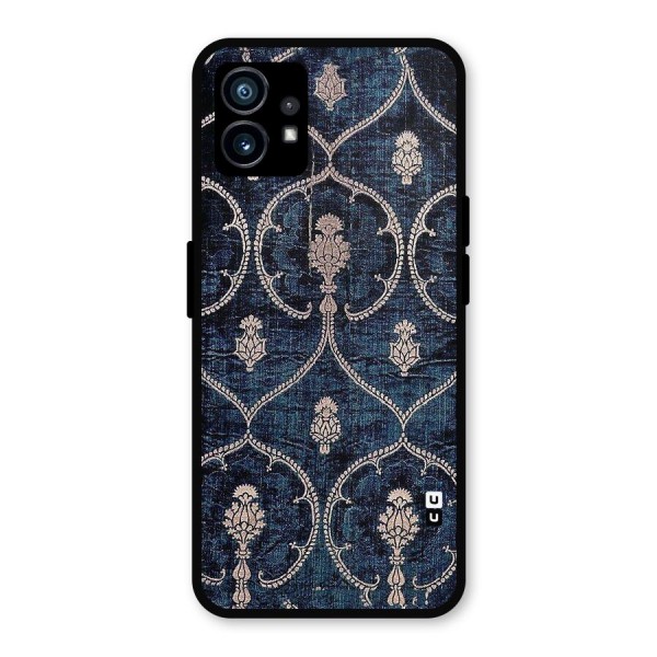 Blue Shade Rug Metal Back Case for Nothing Phone 1