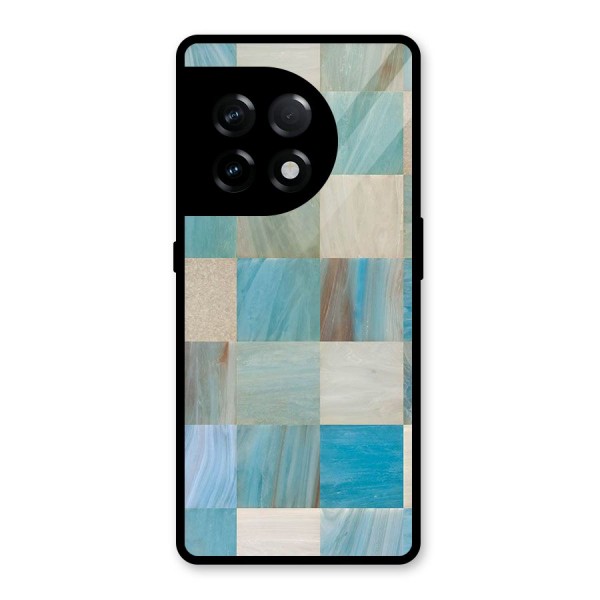 Blue Tiles Glass Back Case for OnePlus 11R