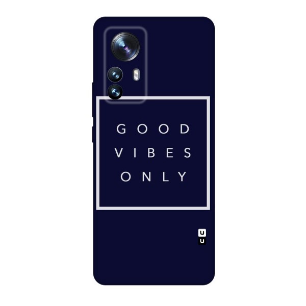 Blue White Vibes Original Polycarbonate Back Case for Xiaomi 12 Pro