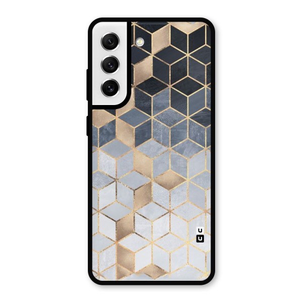 Blues And Golds Metal Back Case for Galaxy S21 FE 5G