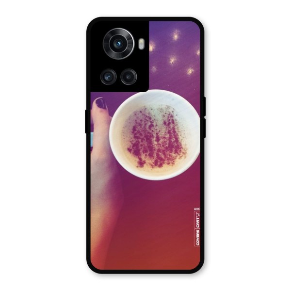Bokeh Coffee Mug Metal Back Case for OnePlus 10R