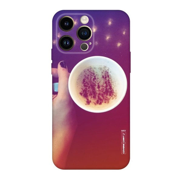 Bokeh Coffee Mug Original Polycarbonate Back Case for iPhone 14 Pro Max