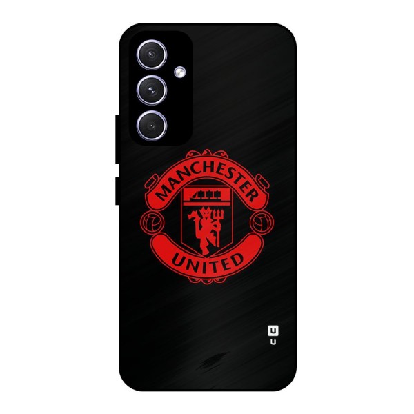 Bold Mancheter United Metal Back Case for Galaxy A54