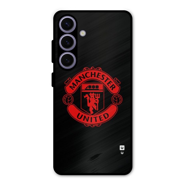 Bold Mancheter United Metal Back Case for Galaxy S24